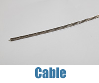 Stainless Steel Cable used for Midi and Maxi Swimming Lanes